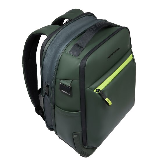 Piquadro Corner Zaino da giorno Protezione RFID 43 cm Scomparto per laptop