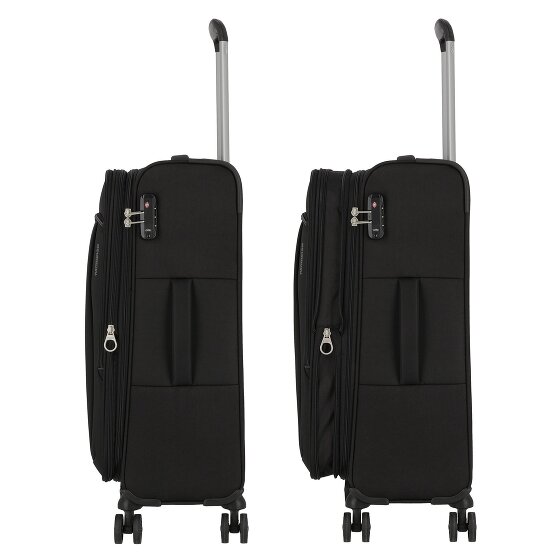 American Tourister Avantour 4 ruote Set di valigie 3 pezzi con piega di espansione