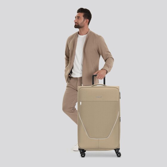 Stratic taska Trolley a 4 ruote L 76 cm con piega a espansione