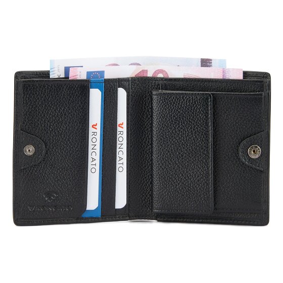Roncato Trial DLX Portafoglio Protezione RFID Pelle 9 cm
