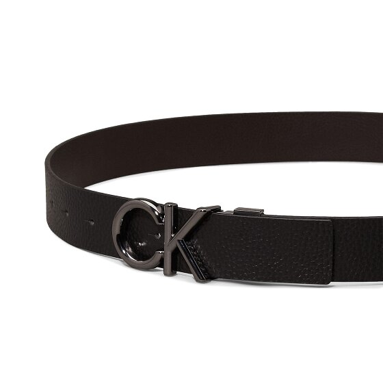 Calvin Klein CK Metal Bombe Cintura Pelle