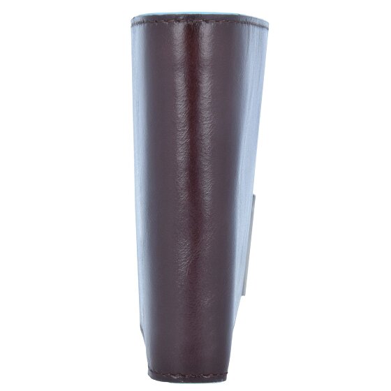 Piquadro Portafoglio quadrato in pelle blu 12,5 cm Piquadro Portafoglio quadrato in pelle blu 12,5 cm