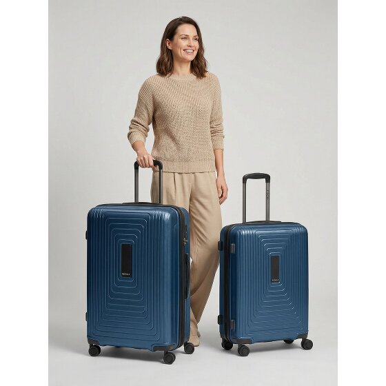 Redolz Essentials 14 4 ruote Set di valigie 2 pezzi con piega di espansione