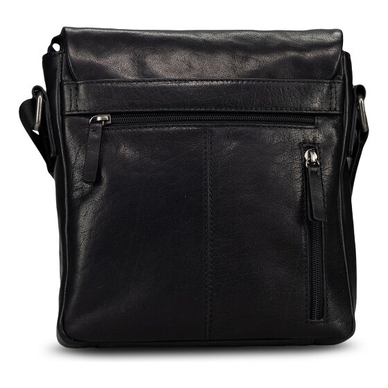 Jost Glasgow Borsa a tracolla S Protezione RFID Vera Pelle 23 cm