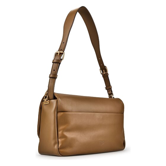 PINKO Click Soft Classic Borsa a spalla Vera Pelle 32 cm