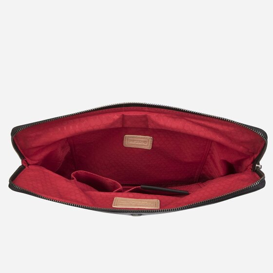 Jekyll & Hide Custodia per laptop in pelle avana da 36 cm