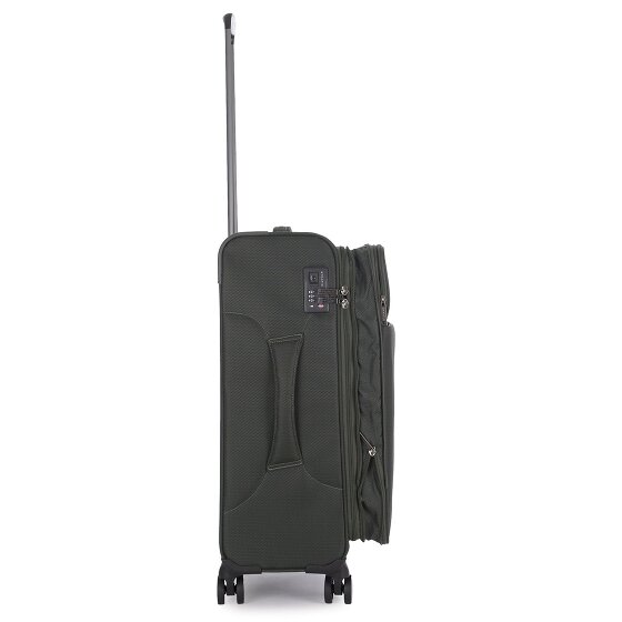Stratic Stratic Light Plus 4 ruote Carrello 68 cm con piega di espansione
