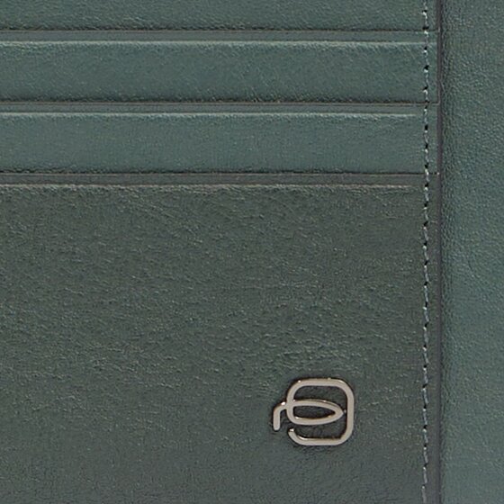 Piquadro Black Square Custodia per carta di credito Pelle 11 cm