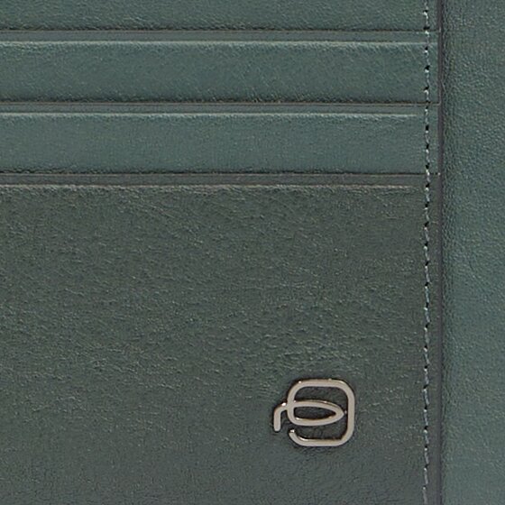 Piquadro Black Square Custodia per carta di credito Pelle 11 cm