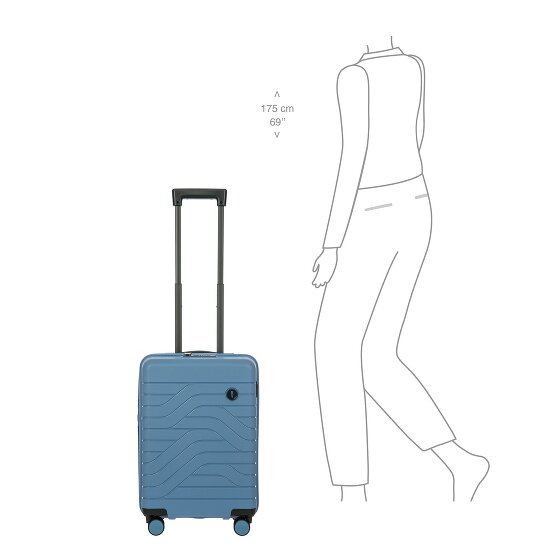 Bric's BY Ulisse Carrello cabina a 4 ruote 55 cm