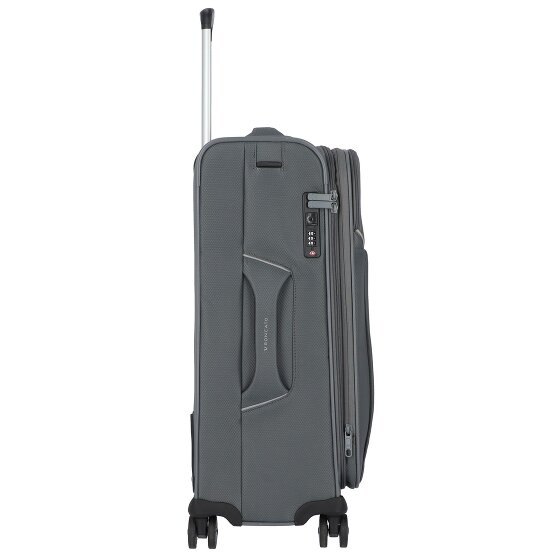 Roncato Ironik 2.0 4 ruote Set di valigie 3 pezzi con piega di espansione