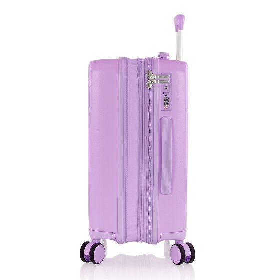 Heys Pastel 4 ruote Carrello della cabina S 53 cm con piega di espansione