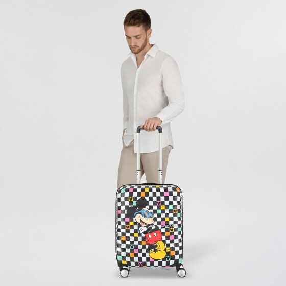 American Tourister Wavebreaker Disney 4 ruote Carrello della cabina 55 cm