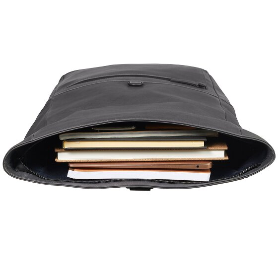 Leonhard Heyden Zaino Aia in pelle 40 cm con scomparto per laptop