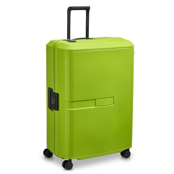 Delsey Paris x United Colors of Benetton Colour Block Hardside Trolley a 4 ruote 76 cm