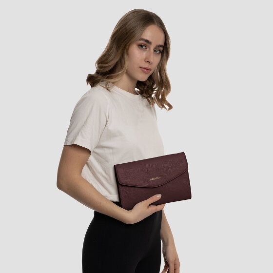 Lazarotti Bologna Leather Pochette Pelle 23 cm