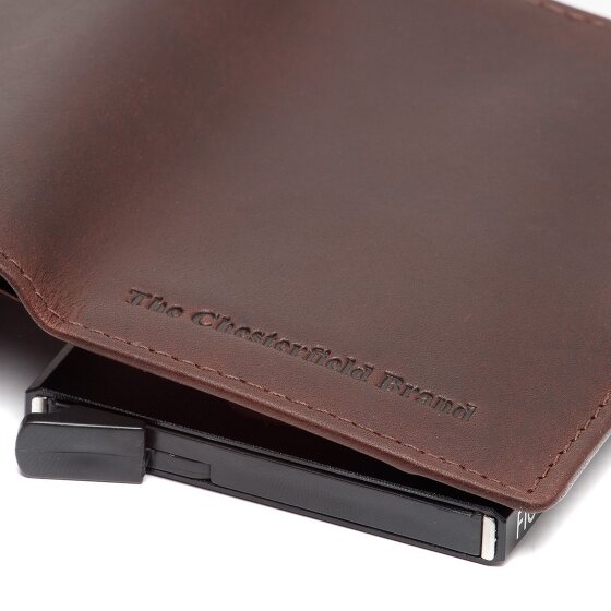 The Chesterfield Brand Lagos Custodia per carta di credito Protezione RFID Pelle 6.5 cm