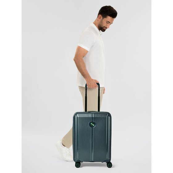 Polestream Paris 4 ruote Carrello della cabina 55 cm con piega di espansione