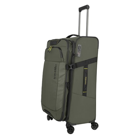 Travelite Briize 4 ruote Carrello L 78 cm con piega di espansione