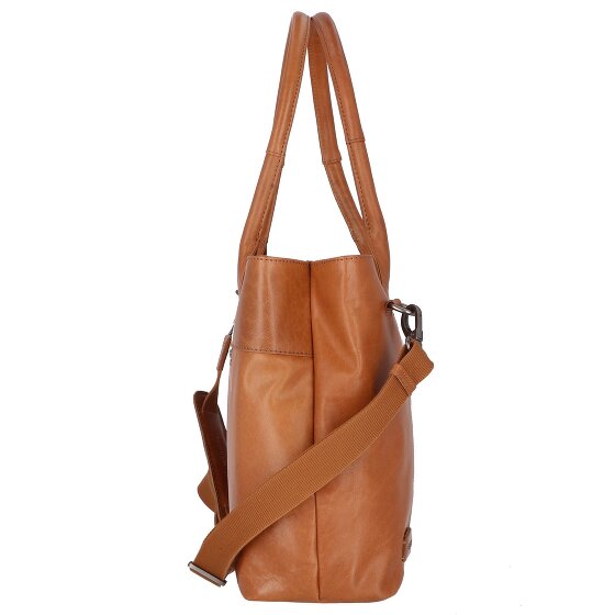 Plevier Rock Amber Borsa a tracolla Pelle 43 cm Scomparto per laptop
