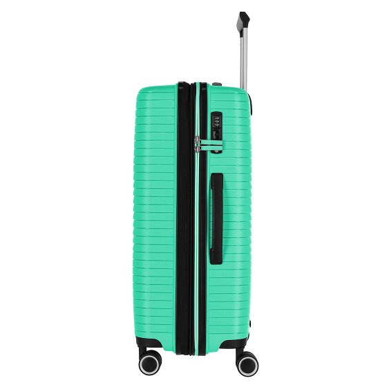 Travelite Orbita 4 ruote Set di valigie 3 pezzi con piega di espansione