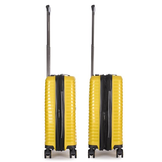 Stratic Bright+ 4 ruote Trolley cabina S 55 cm espandibile