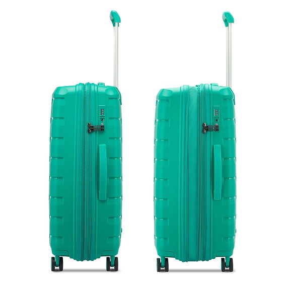Roncato Skyline 2.0 4 ruote Set di valigie 3 pezzi con piega di espansione