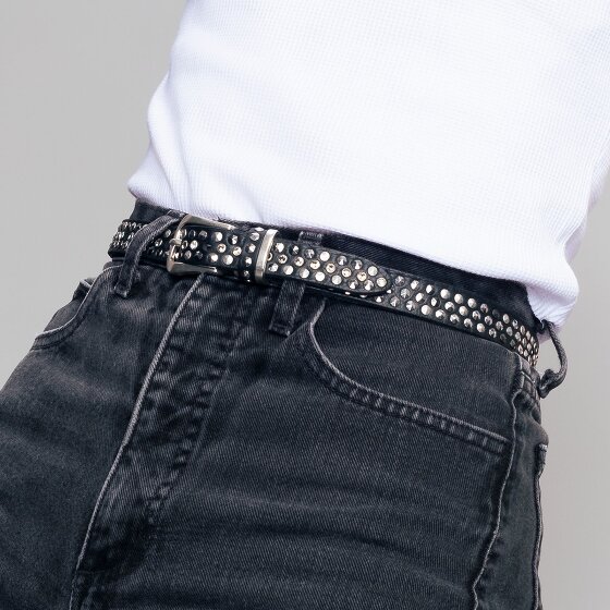 b.belt Cintura con borchie Pelle