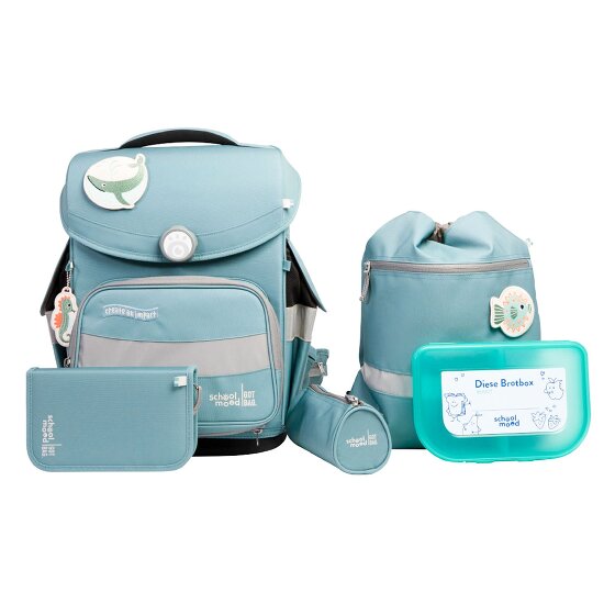 School-Mood Timeless Pro Set di borse per la scuola 7 pezzi