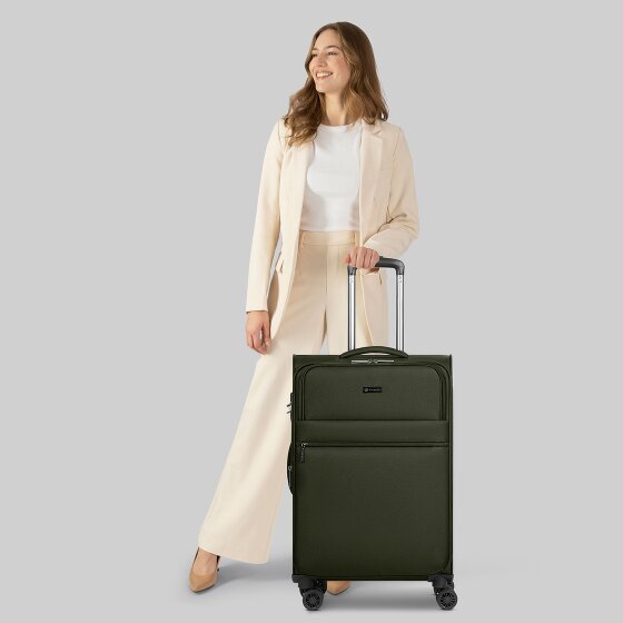 bugatti Valencia Soft 4 ruote Carrello M 65 cm con piega di espansione