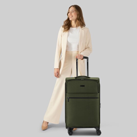 bugatti Valencia Soft 4 ruote Carrello M 65 cm con piega di espansione bugatti Valencia Soft 4 ruote Carrello M 65 cm con piega di espansione