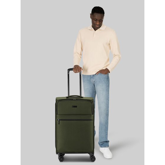 bugatti Valencia Soft 4 ruote Carrello M 65 cm con piega di espansione