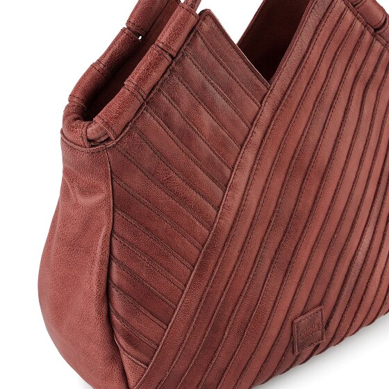 FredsBruder Criss-Cross Borsa shopper Vera Pelle 30 cm