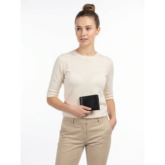 oxmox Leather Portafoglio Protezione RFID Vera Pelle 12 cm