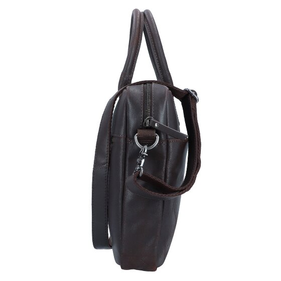 Burkely Vintage Valigetta Vera Pelle 37 cm Vano porta PC