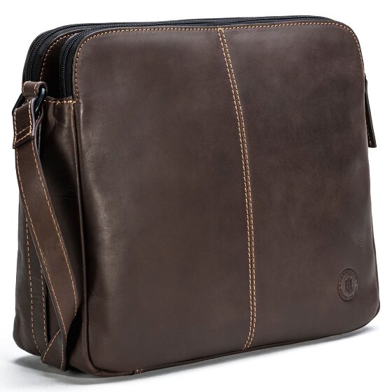 Farmhood Nashville XL borsa a tracolla 2 scomparti in pelle 29 cm