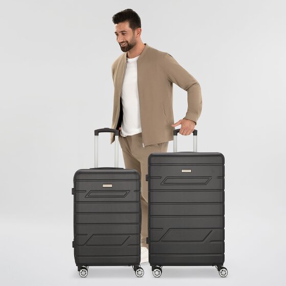 Nowi Bergamo 4 ruote Set di valigie 2 pezzi