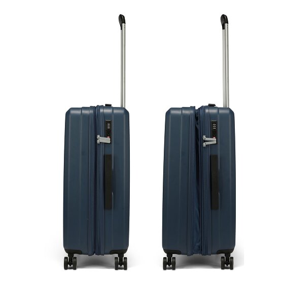 American Tourister Aerojoy 4 ruote Set di valigie 3 pezzi con piega di espansione