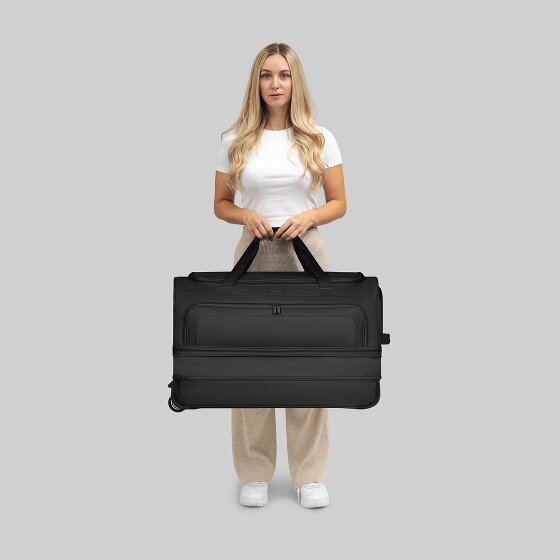 Redolz Duffle Essentials Borsa da viaggio a 2 ruote 70 cm L con patta di espansione