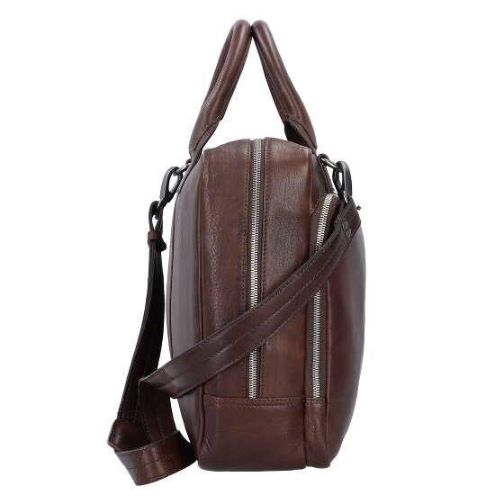 Plevier Vintage Bill Valigetta Pelle 40 cm Scomparto per laptop