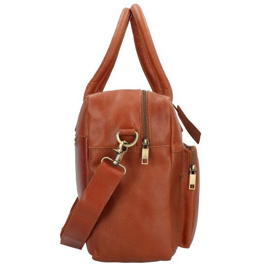 Burkely Cartella Mitch vintage in pelle 39 cm Scomparto per laptop
