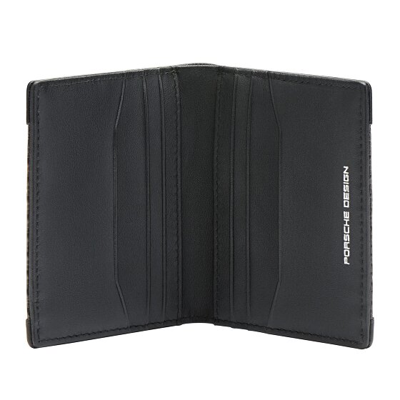 Porsche Design Custodia per carte di credito in carbonio RFID in pelle 7,5 cm