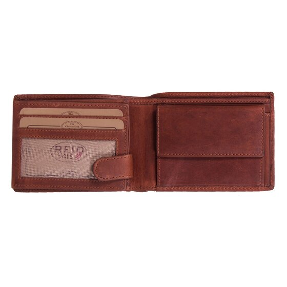 The Chesterfield Brand Marvin Portafoglio Protezione RFID Pelle 10 cm