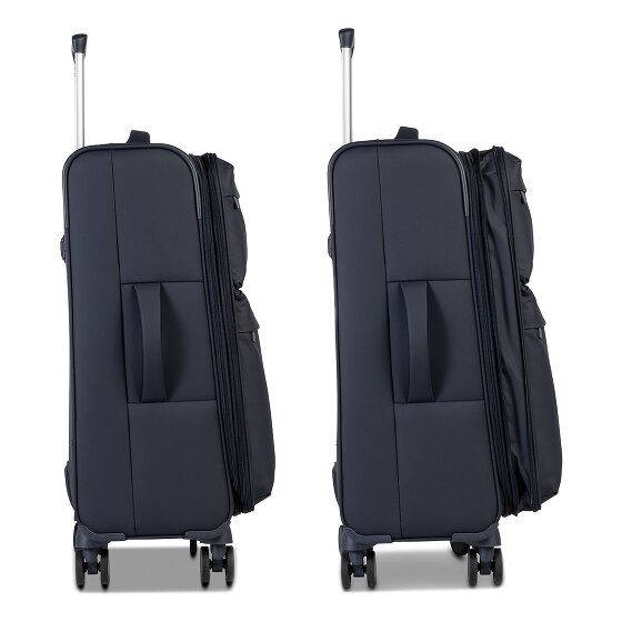 Worldpack Kyoto 4 ruote Set di valigie 3 pezzi espandibile