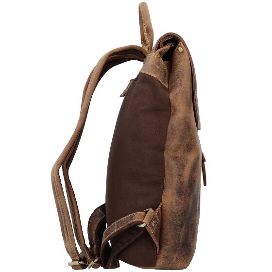 Greenburry Vintage Zaino da giorno Pelle 40 cm Scomparto per laptop