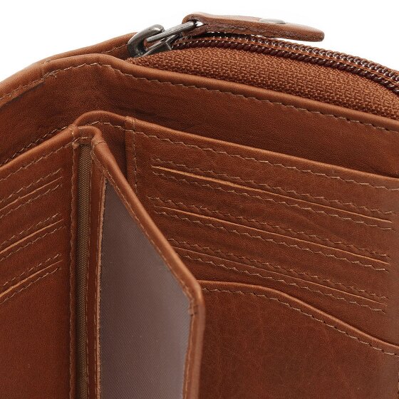 The Chesterfield Brand Zelan Portafoglio Protezione RFID Vera Pelle 12 cm