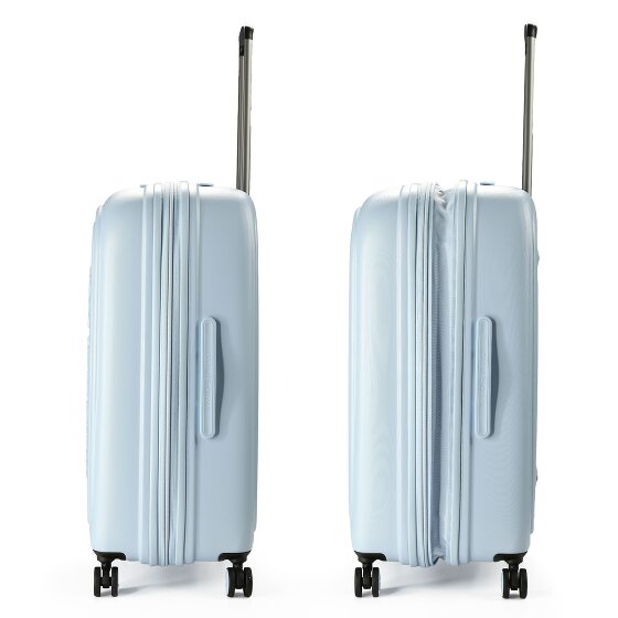 Mandarina Duck Logoduck + 4 ruote Carrello L 75 cm