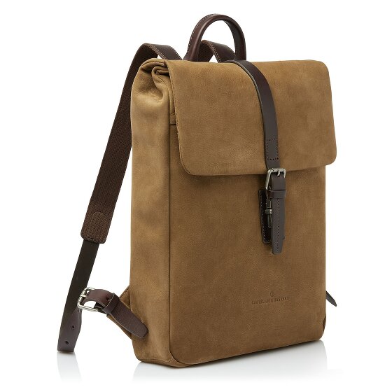 Castelijn & Beerens Veneto Zaino da lavoro Protezione RFID Pelle 39 cm Scomparto per laptop