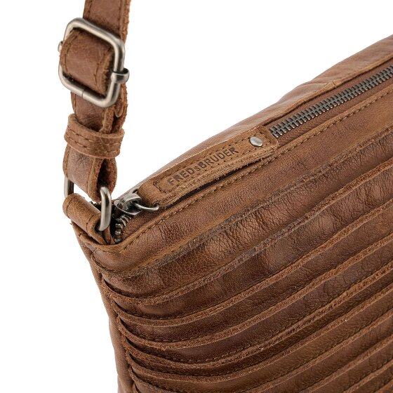 FredsBruder Riffelinchen Borsa a tracolla Vera Pelle 23 cm