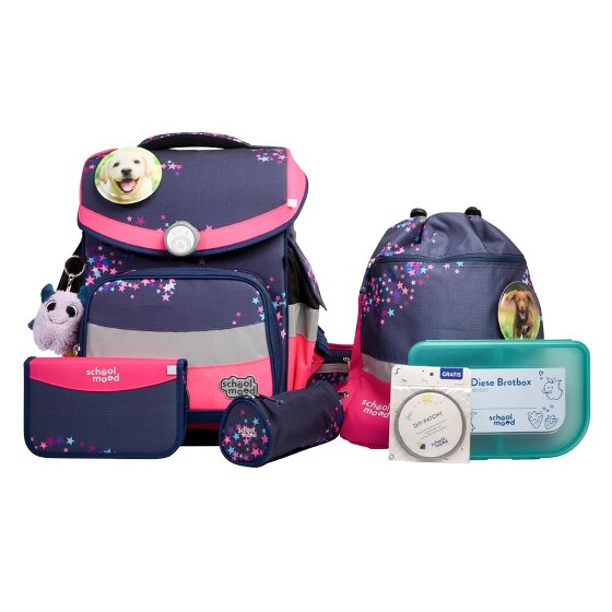 School-Mood Timeless Pro Set di borse per la scuola 7 pezzi